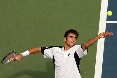 チリッチ ジネプリ下し3回戦へ