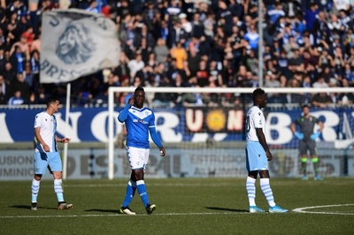 ラツィオに罰金240万円、ファンがバロテッリに人種差別行為