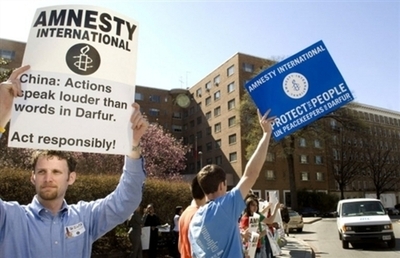 北京五輪を控え、アムネスティが中国の人権侵害を非難する報告書