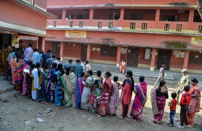 有権者9億人、インド総選挙始まる モディ首相に審判