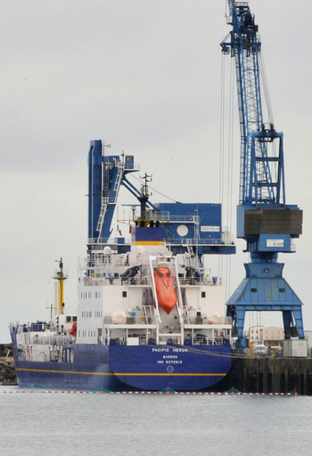 MOX燃料の輸送船、日本に向けて出港