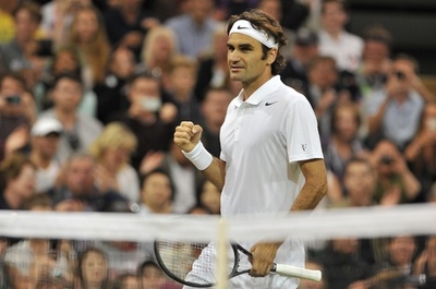 フェデラーが順当に3回戦へ、ウィンブルドン選手権