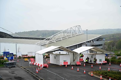 ブライトンの本拠地が新型コロナの検査施設に、1日最大1000人