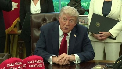動画:トランプ氏、クリミア割譲認めないゼレンスキー氏を猛批判