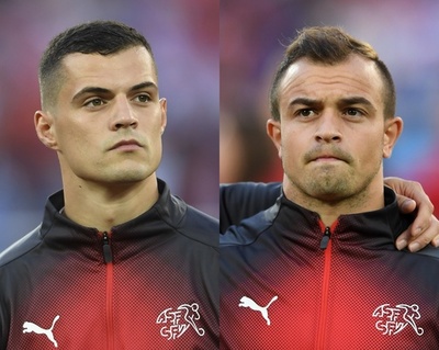 コソボとアルバニア、罰金受けたスイス選手へ募金開始