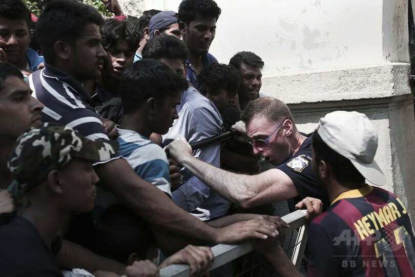 移民であふれるギリシャのコス島