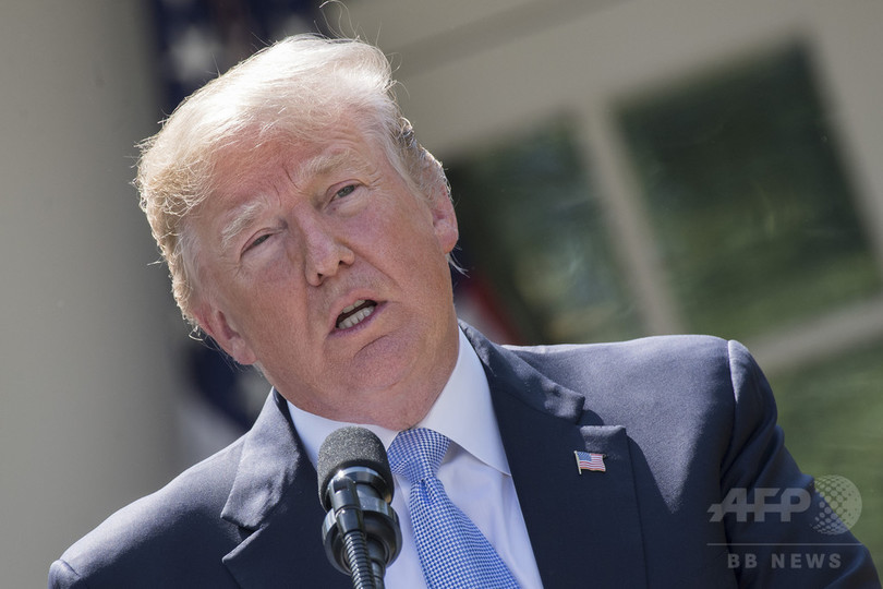 トランプ氏、イラン核合意離脱を決定 米当局者が明かす トランプ氏、イラン核合意離脱を決定 米当局者が明かす