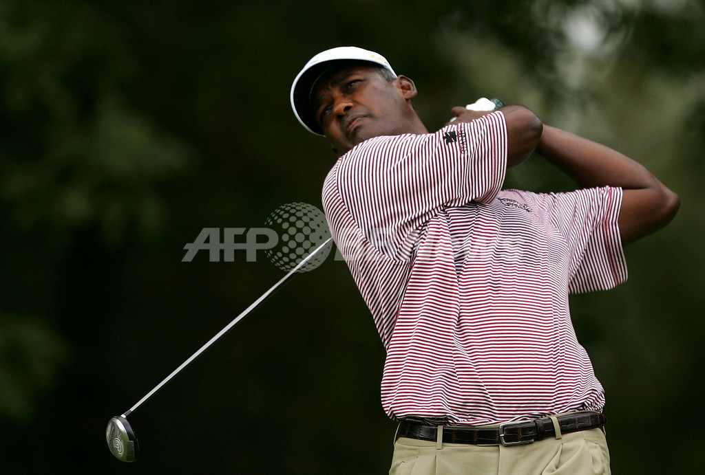 ザ・ツアー選手権2007・2日目 ビジェイ・シン 16位タイに後退 写真1枚 国際ニュース:AFPBB News