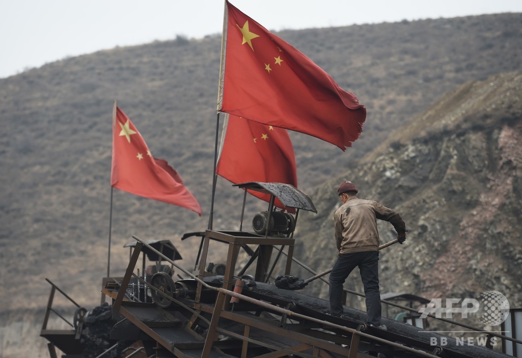 中国陝西省の炭鉱で落盤事故、21人が死亡 中国陝西省の炭鉱で落盤事故、21人が死亡