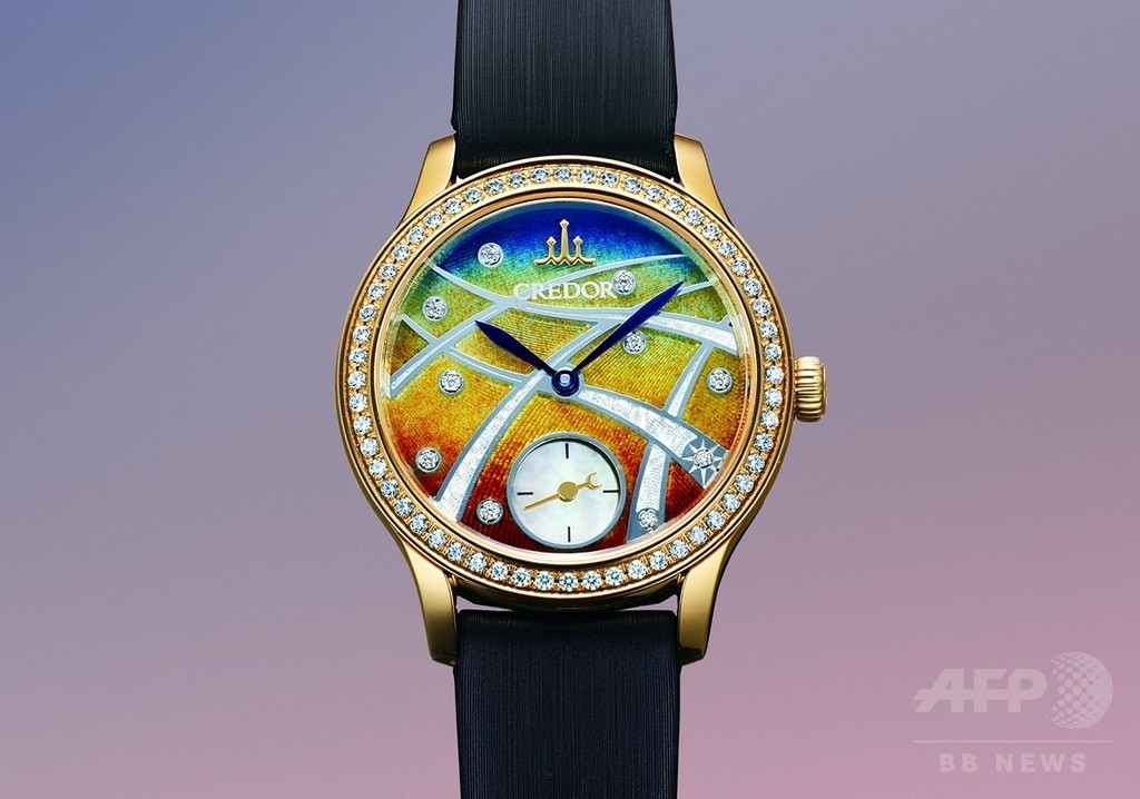 「クレドール」、エナメルとダイヤモンドが輝く30本限定モデル