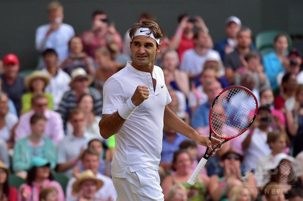 ウィンブルドン8強のフェデラー、4回戦まで一度もブレーク許さず 写真8