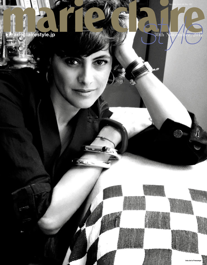 モデル ファッションミューズ イネス ド ラ フレサンジュの素顔 写真2枚 マリ クレール スタイル Marie Claire Style
