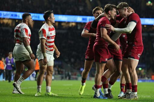 ラグビー日本はイングランドに大敗 9トライ喫し14-59 写真12枚 国際