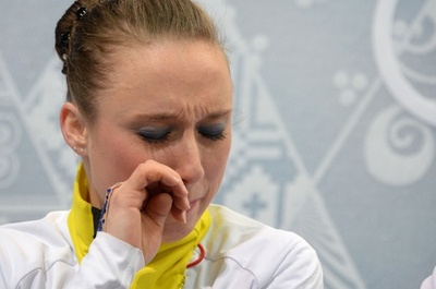 フィギュア女子シングルで18位のヴァインツィアール、ソチ五輪