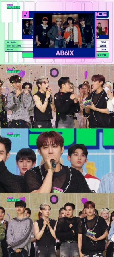 AB6IX、「LOSER」音楽放送1位…ファンのおかげ