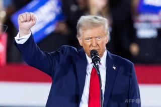 米大統領選、トランプ氏が激戦州ノースカロライナで勝利 報道