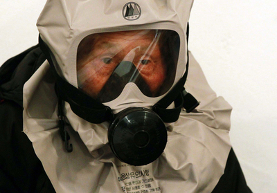 韓国軍の砲撃訓練が終了、延坪島