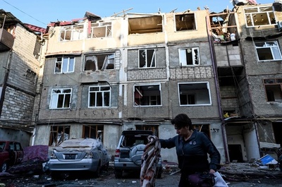 係争地で再び「激しい戦闘」 アゼルバイジャンが先制攻撃とアルメニア主張