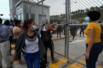 刑務所でギャング同士が銃撃戦、5人死亡 ホンジュラス