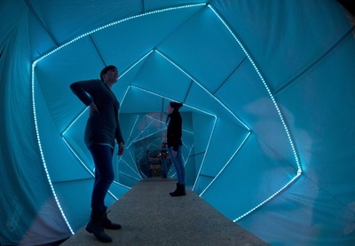 光のアートの祭典「ルミナーレ」、独フランクフルト