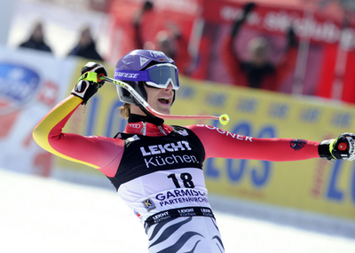 リーシュが女子滑降最終戦を制す