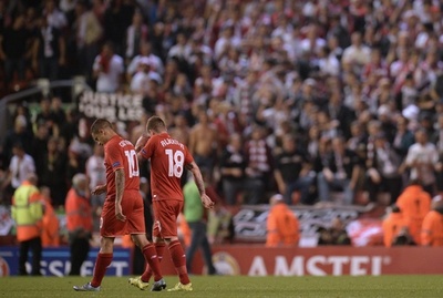 リバプールとトッテナムはともにドロー、ヨーロッパリーグ