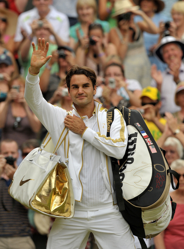 フェデラー ソデルリングを下し8強入り、ウィンブルドン選手権