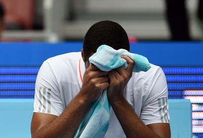 ラオニッチとツォンガも1回戦敗退、大気汚染の影響は否定 中国オープン