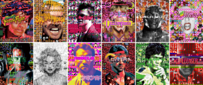 【銀座 蔦屋書店】パロディといたずらが交差する、森洋史の個展「メタやたら」を2月28日（土）より開催。時代を象徴するスターたちの肖像をゲームのイメージと接続した「ポップスターシリーズ」を新たに公開。