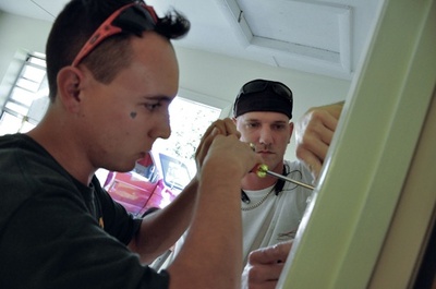 性犯罪歴のある男たちの村、米フロリダ州