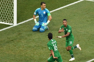 【写真特集】ロシアW杯グループA、サウジアラビア対エジプト