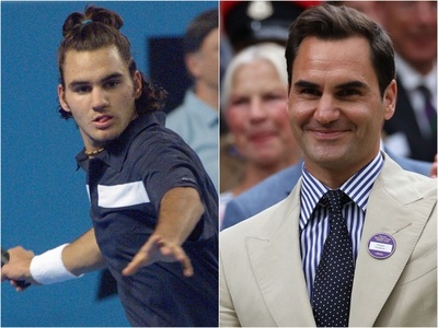 【写真特集】男子テニス選手のビフォーアフター