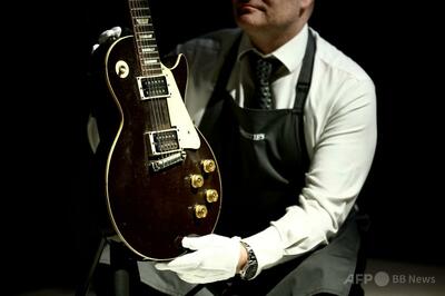 「ギターの神」ジェフ・ベックさんのレスポール、2億円で落札