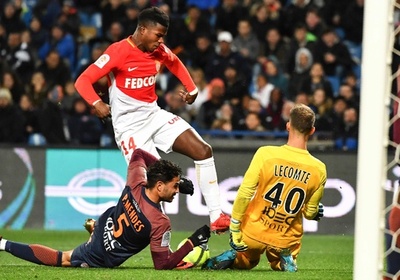 モナコ、モンペリエと無得点引き分けで4連勝ならず