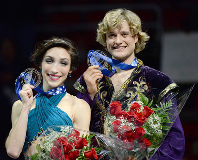 デイビス/ホワイト組がアイスダンス制す、スケート・アメリカ