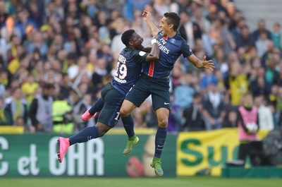 PSG、後半立て直してナントに逆転勝利