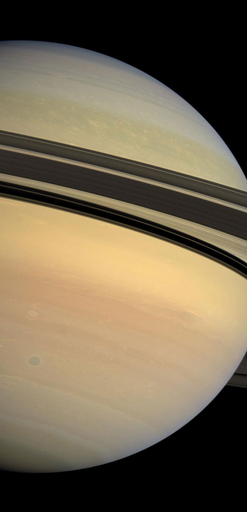 カッシーニが撮影した土星