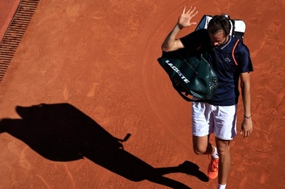 メドベージェフ、ルーネに敗れ8強敗退 モンテカルロ・マスターズ