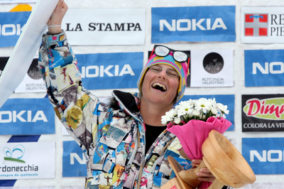 Pellissier 女子ハーフパイプ第3戦でW杯初優勝