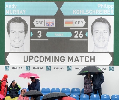 BMWオープン決勝は雨天順延、4日朝に再開