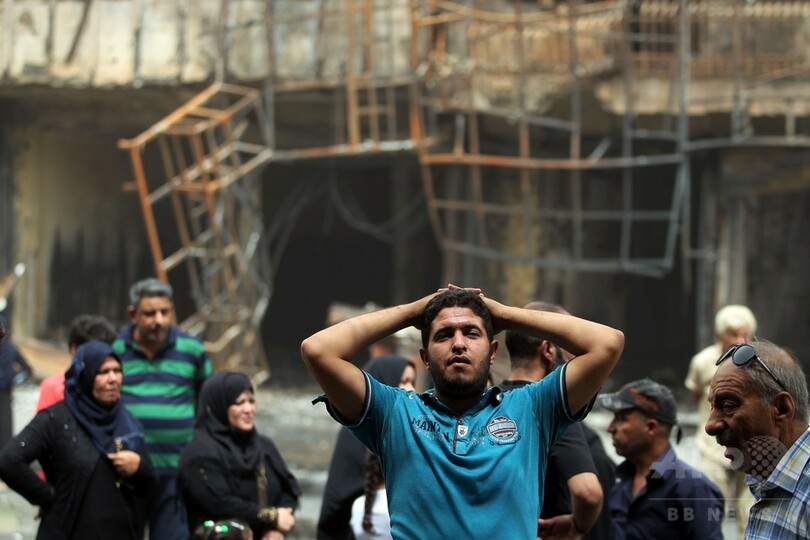 イラク、首都バグダッドの自爆攻撃受け5人の死刑を執行