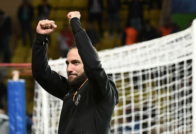 イグアインが2得点、先勝ユベントスが欧州CL決勝へ大きく前進