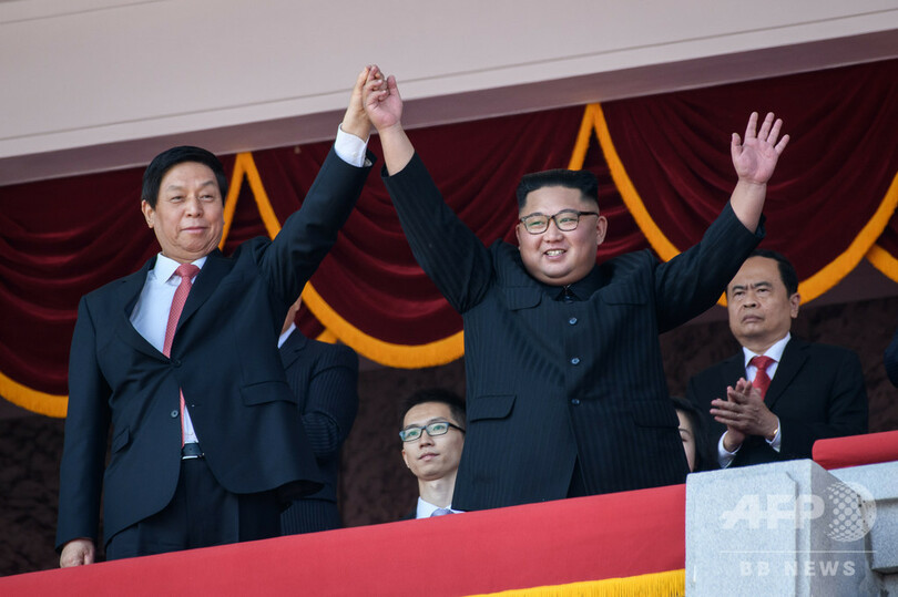 トランプ氏が金氏に謝意、建国記念パレードで核誇示せず