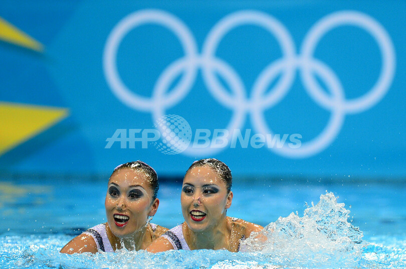 乾/小林組、シンクロナイズドスイミング・デュエットで5位