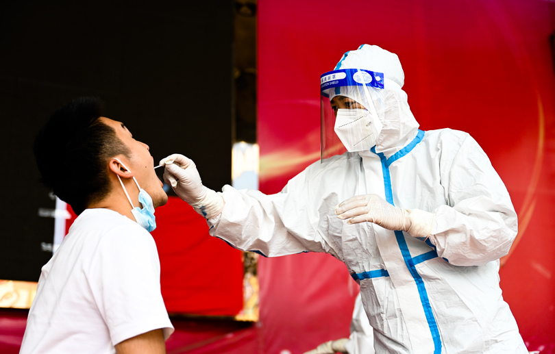 新型コロナ、中国本土で新たに57人感染確認