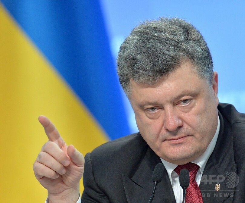 ウクライナ大統領、2020年までのEU加盟申請に意欲