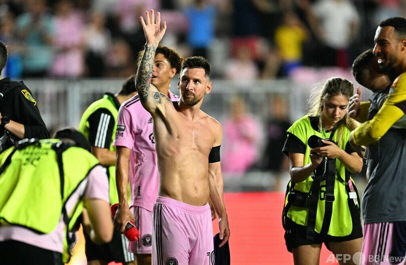 メッシがまたもゴール マイアミはカップ戦4強入り