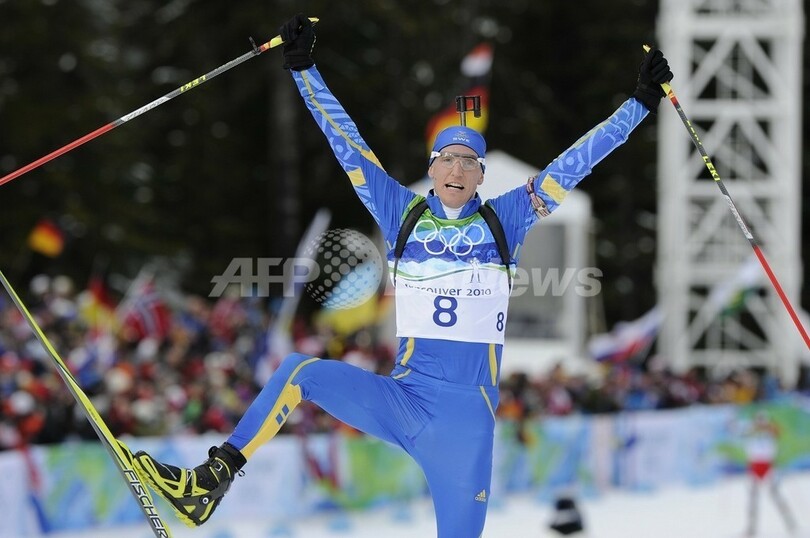 フェリが12.5キロ追い抜きで金、バンクーバー冬季五輪