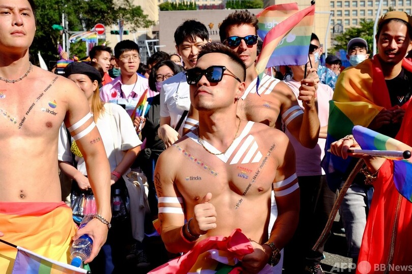 台湾lgbtパレード 感染対策成功で例年通り実施 写真14枚 国際ニュース Afpbb News