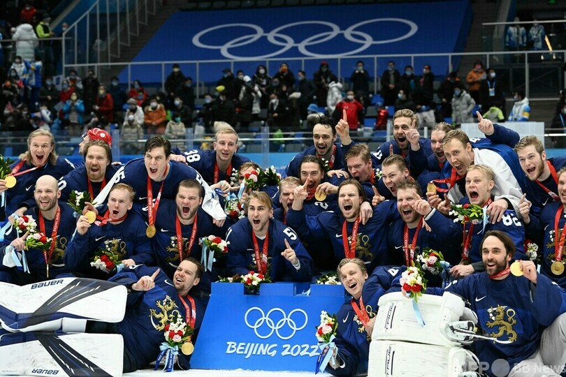 アイホ男子はフィンランドが初優勝 逆転でROC下す、北京五輪